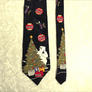 🎄Coca Cola Polar Bear Holiday Christmas Tie